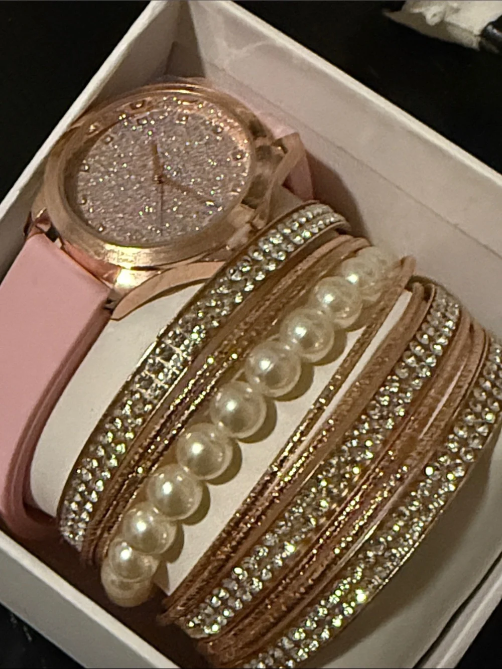 MZ Berger & Co pink watch